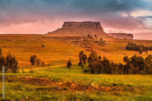 Drakensberg mountains, Royal Natal National Park, South Africa photo