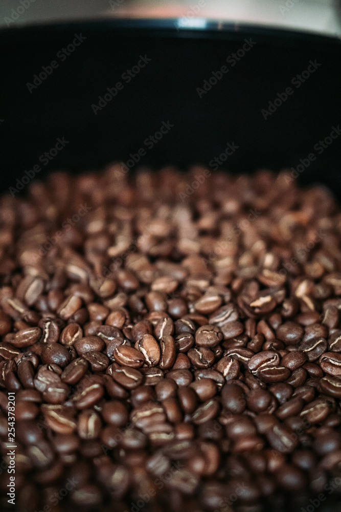 Fototapeta premium Coffee Roasting