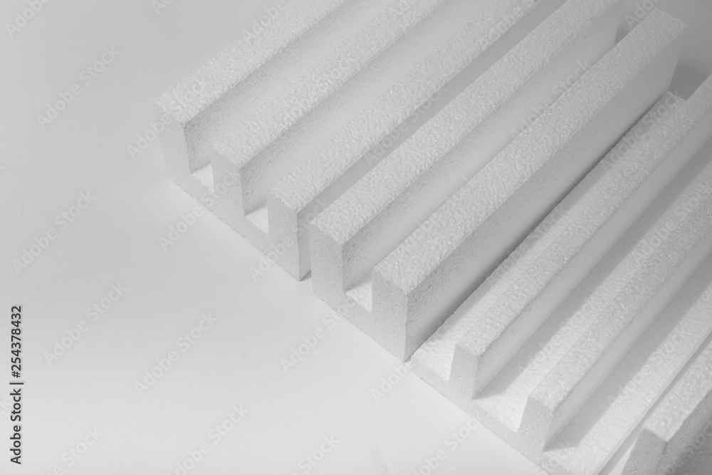 Obraz premium styrofoam figures white