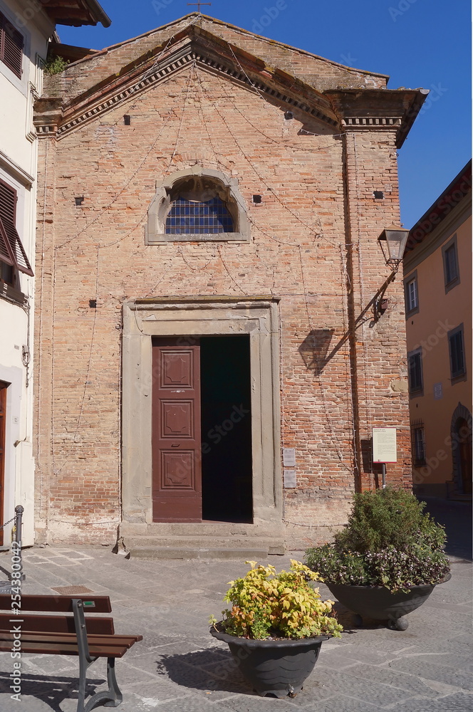 Oratory of the saints Sebastiano and Rocco, San Miniato, Tuscany, Italy