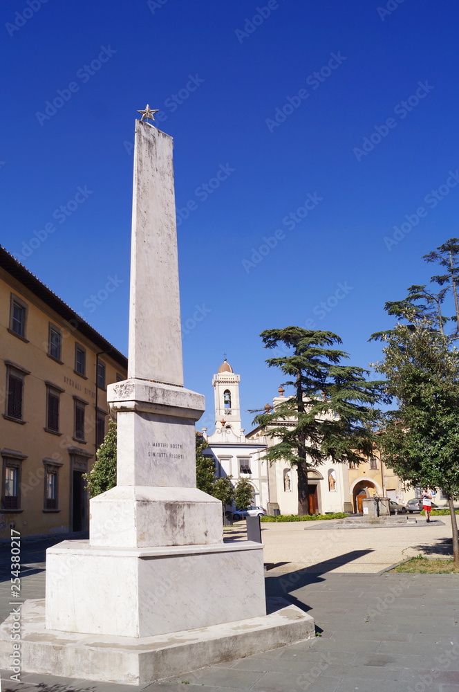 20 September square, San Miniato, Tuscany, Empoli
