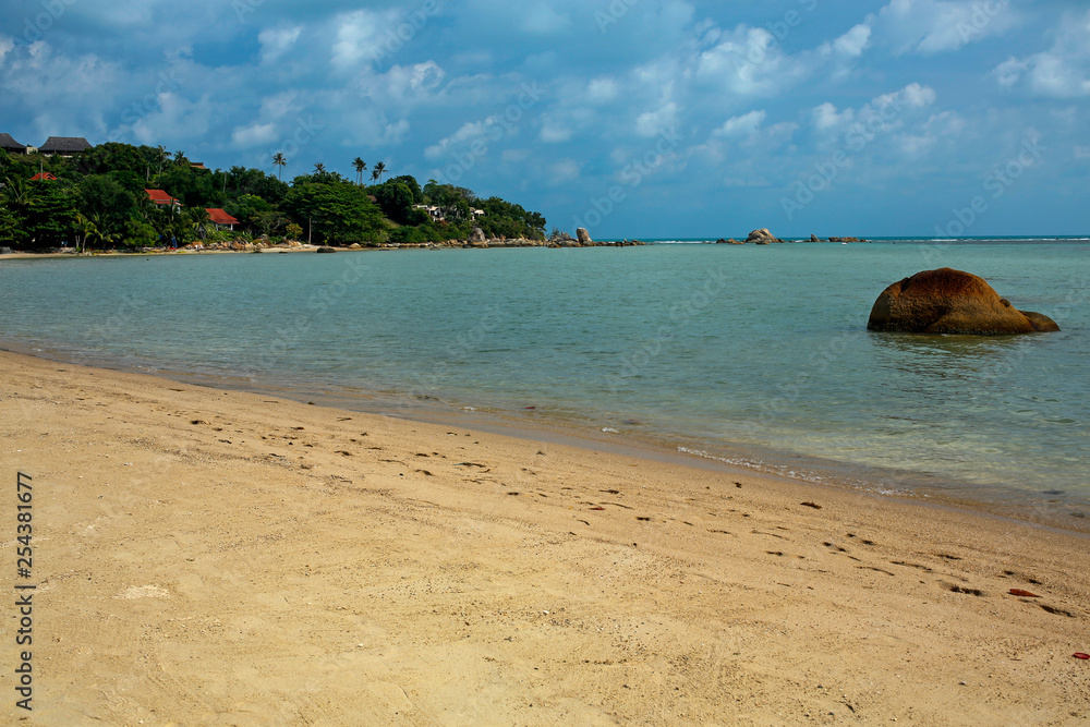Obraz premium beautiful tropical beach Lamai, Koh Samui, Thailand
