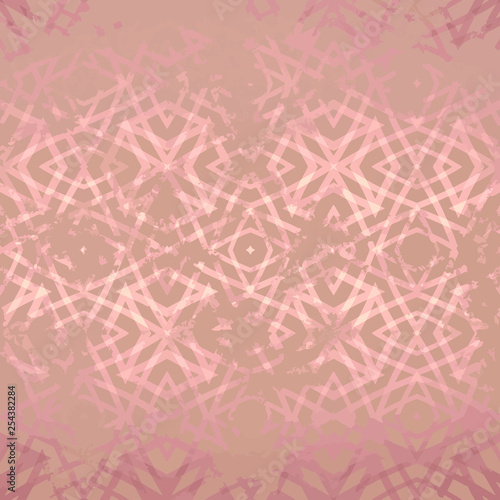 Seamless abstract pattern. Texture in brown and golden colors.