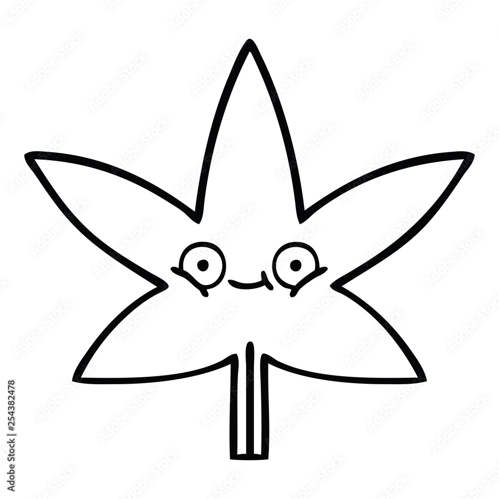 line drawing cartoon marijuana leaf line drawing cartoon marijuana leaf
