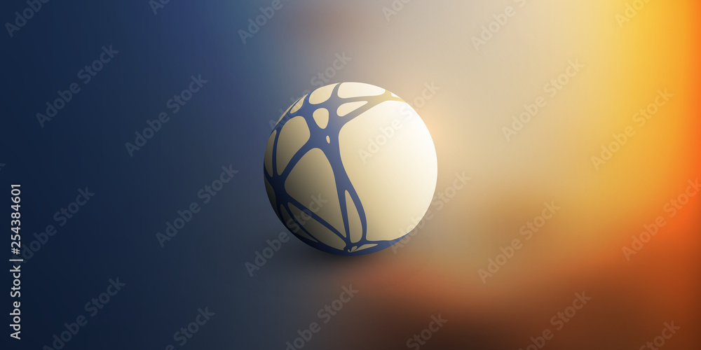 Abstract Globe Design - Networks 