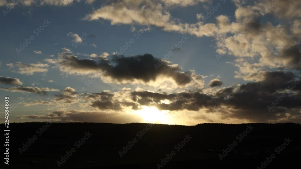 beautiful sunset clouds timelapse 4k in france beautiful sunset clouds timelapse 4k in france