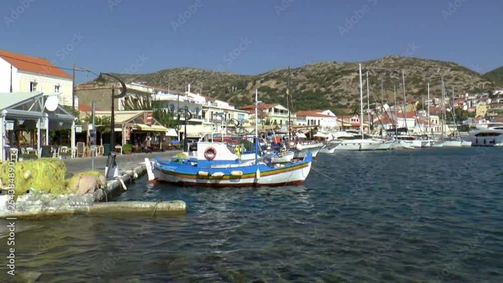 The beautiful port of pythagorion. The beautiful port of pythagorion.