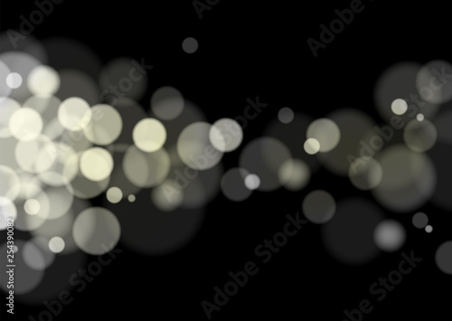 Abstract Black Background, Vector Graphics	