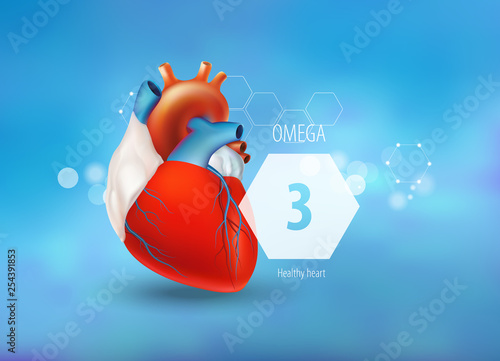 Omega 3. Healthy heart.