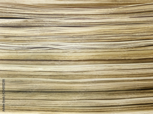 Creative idea for background. stacks of wood veneer paper