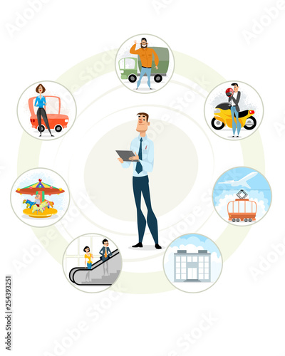 Insurance agent and insured events
