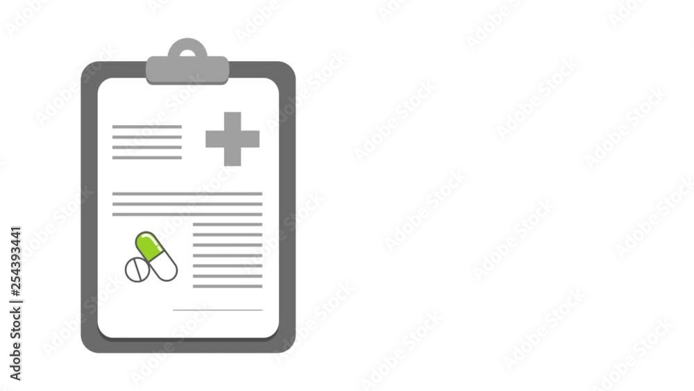 medical natural cannabis cbd oil on prescription illustrated animation medical natural cannabis cbd oil on prescription illustrated animation