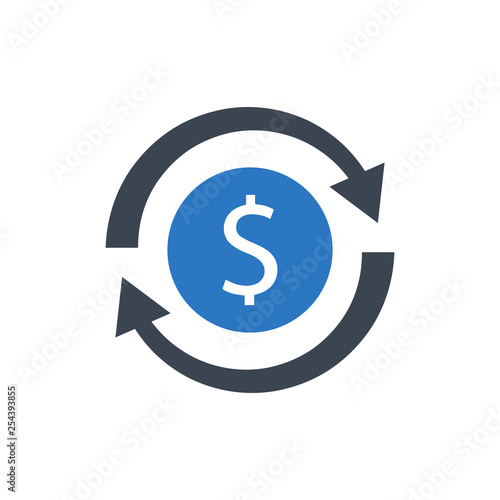 Currency conversion icon