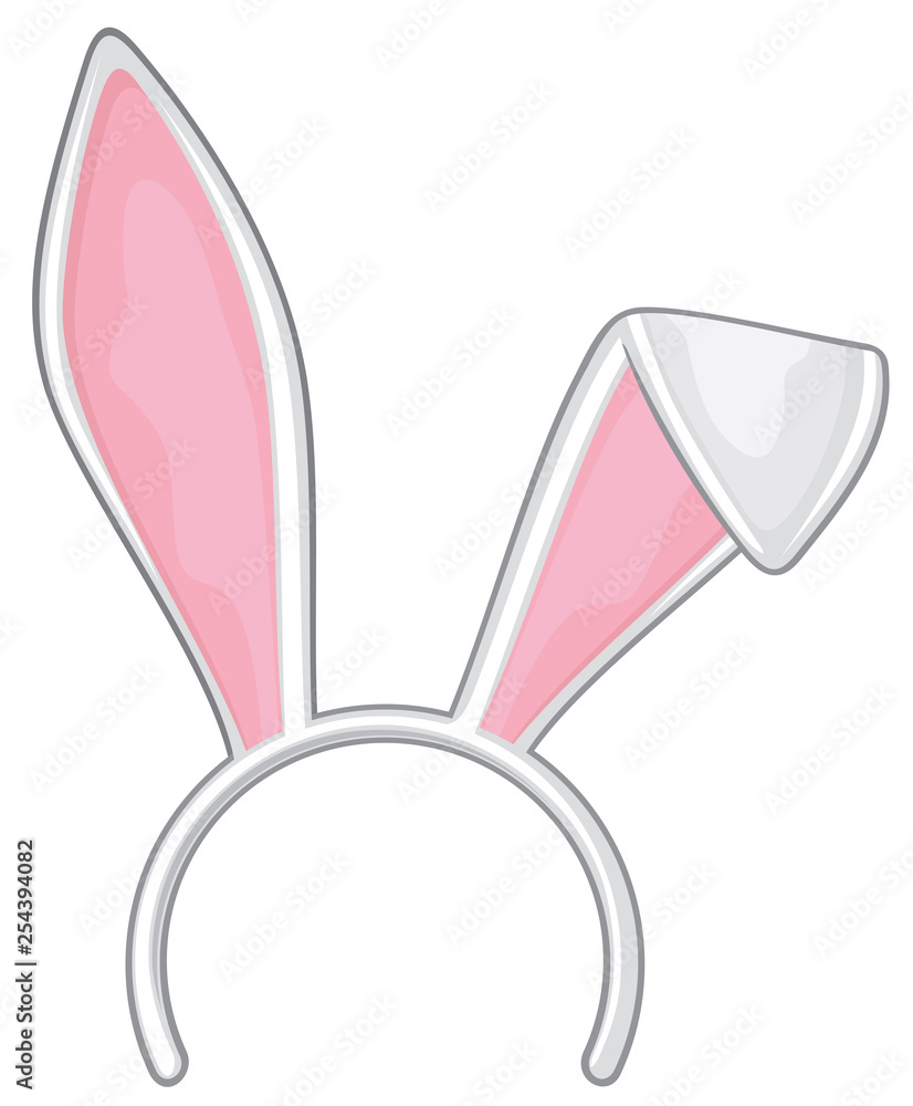 Easter bunny (rabbit) ears mask