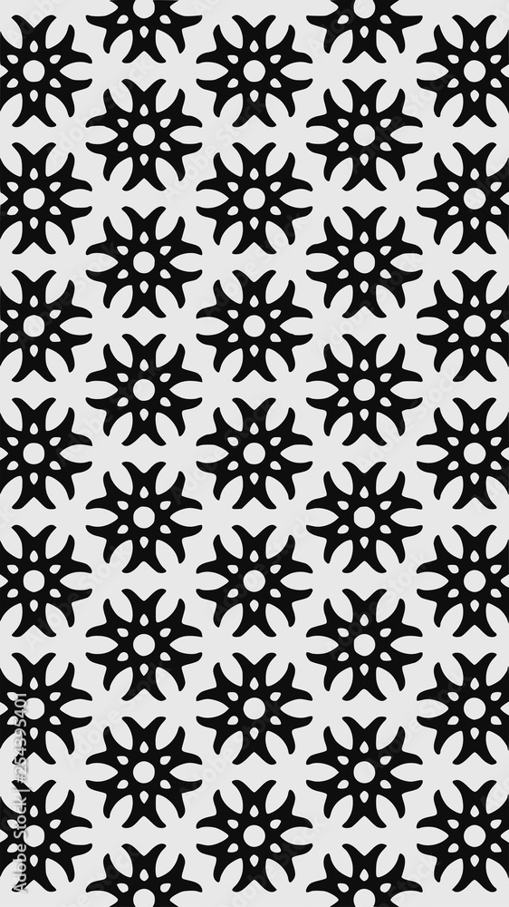 Ornate geometric pattern and two-tone abstract background Ornate geometric pattern and two-tone abstract background