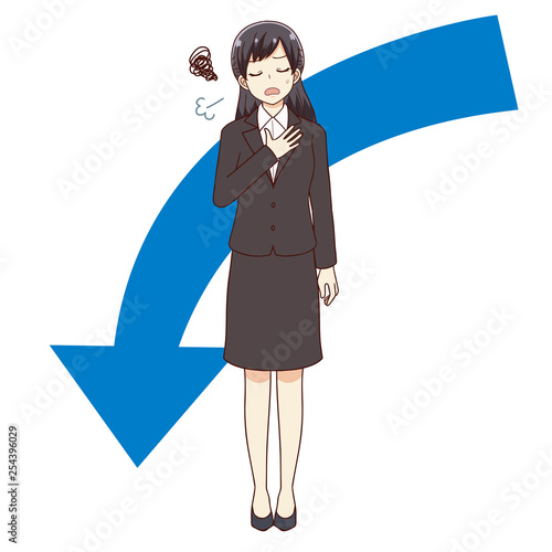 女性 スーツ がっかり