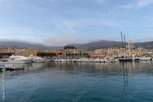 Sanremo from the sea, Italian Riviera © Dmytro Surkov