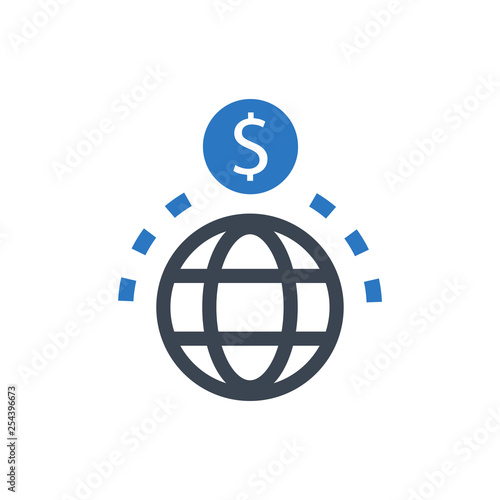 Global funding icon
