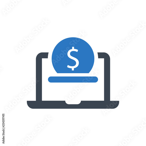 Online donation icon