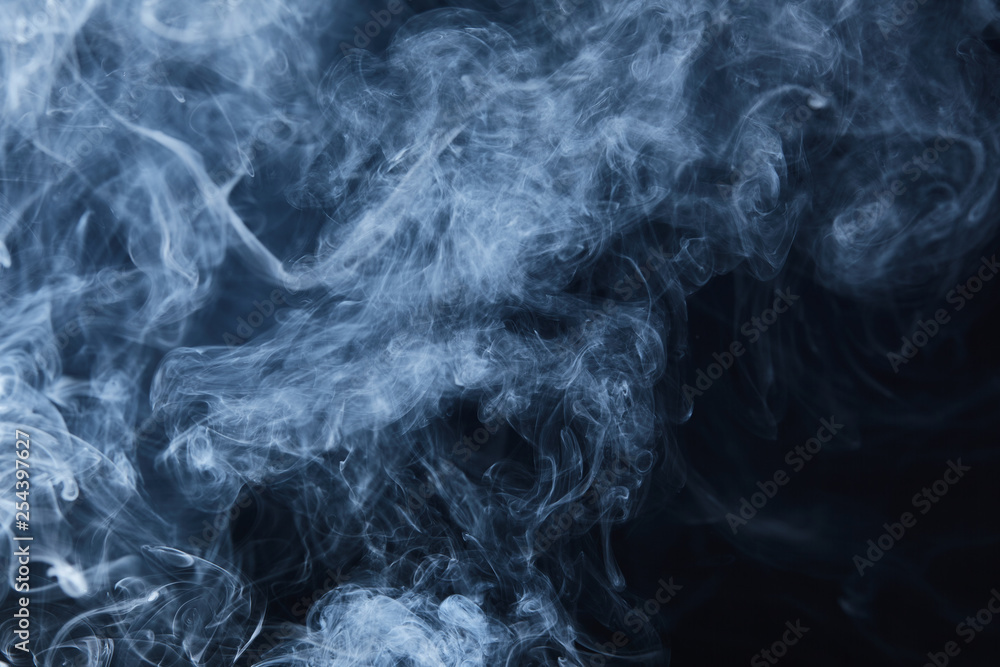 Obraz premium smoke on black background