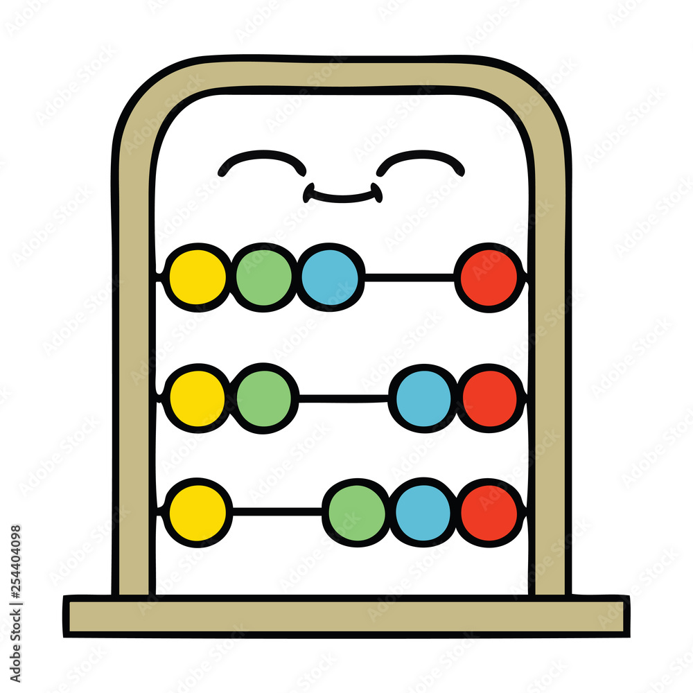 cute cartoon abacus cute cartoon abacus