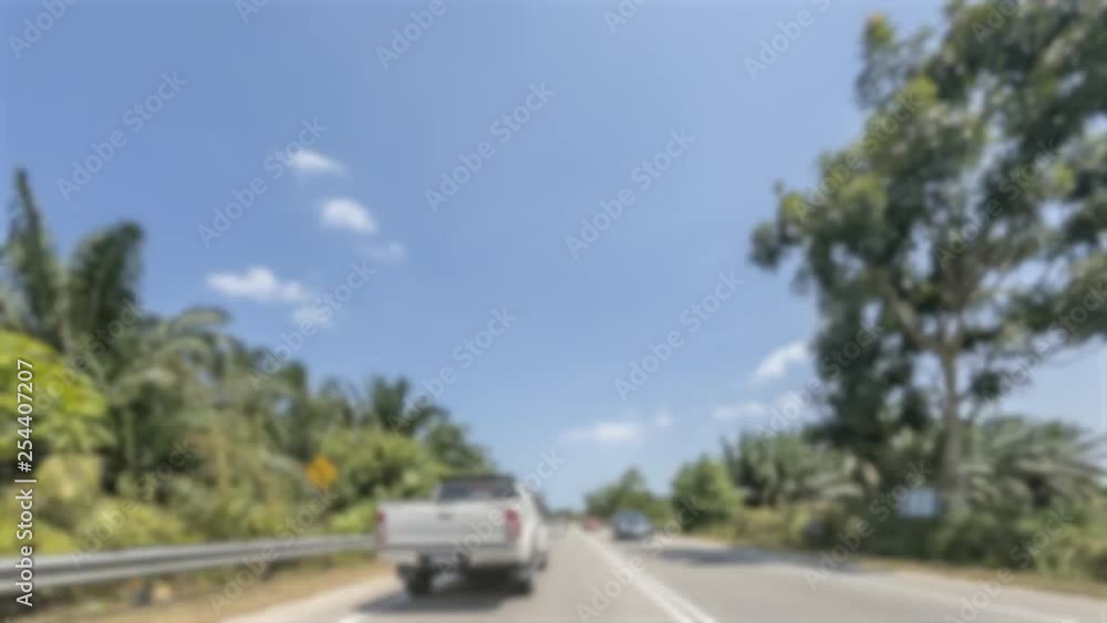High quality drive lapse in the city with blurred driver person view. High quality drive lapse in the city with blurred driver person view.