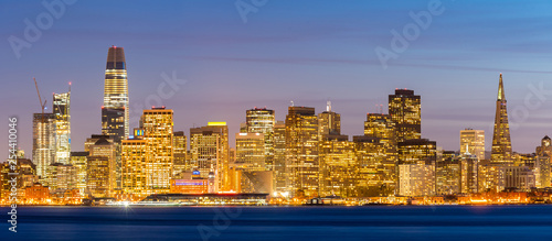 San Francisco downtown skyline © vichie81