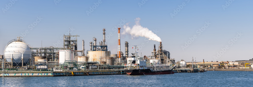 Chemical Factory plant Panorama