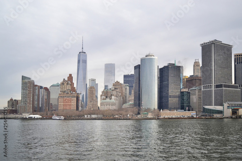 Manhattan from the Staten Island ferry.  © ARCam