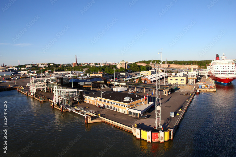 Fototapeta premium Ferry, Turku, Stockholm, Baltic sea, Silja Line