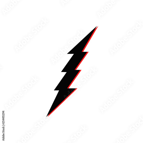Free Download lightning icon vector logo template - GFXLoad