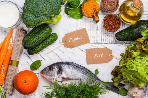 Photos Dr. Pagano diet food assortment