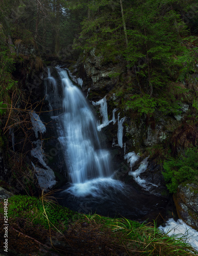 waterfall in forest