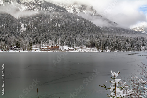 Hintersee at winter time photo