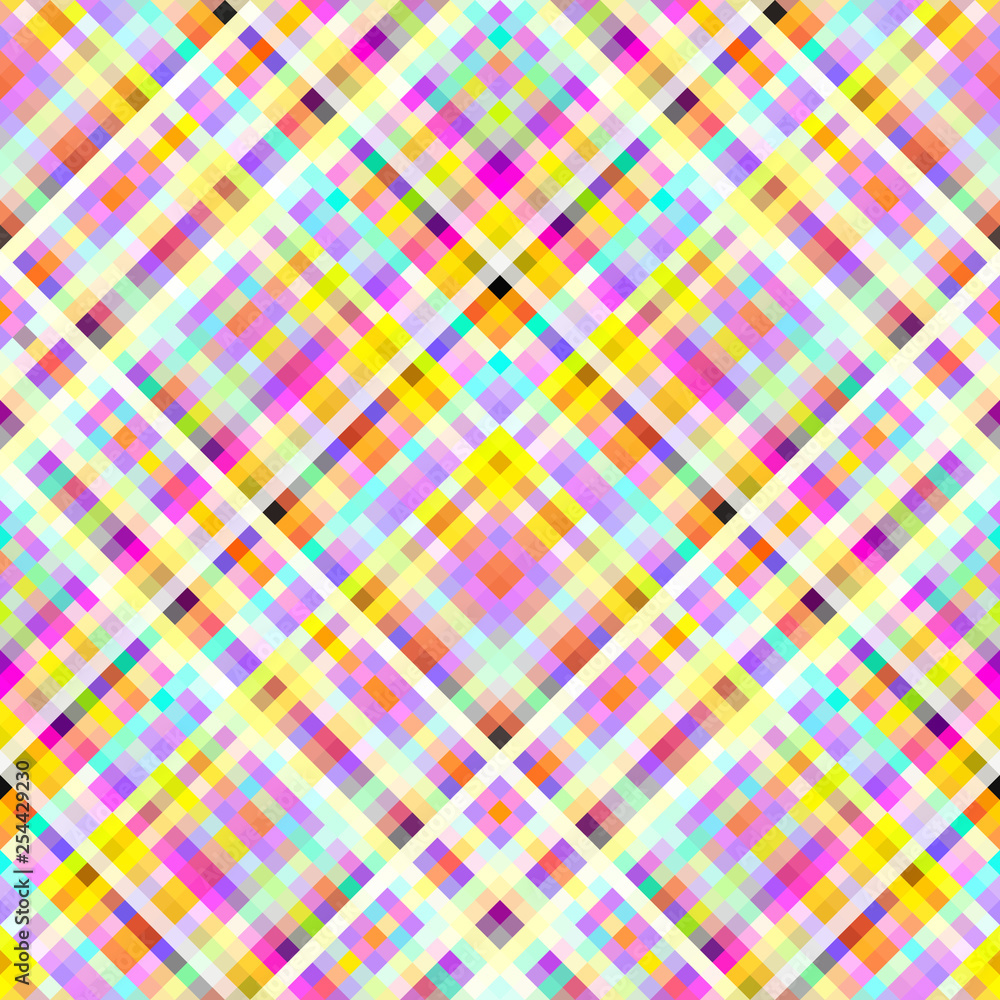 Seamless plaid background. Vector image in geometric style Seamless plaid background. Vector image in geometric style