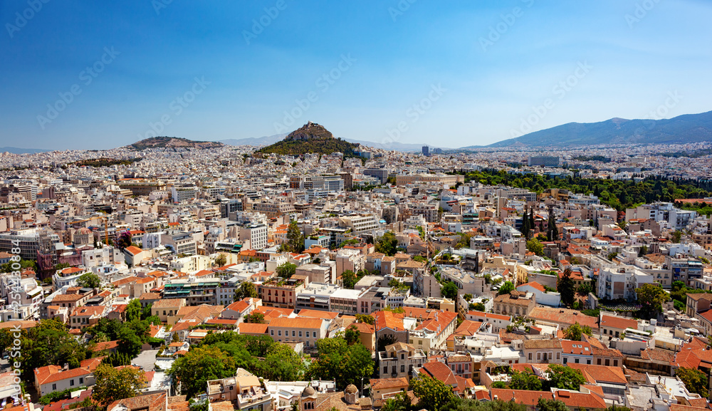 Cityscape of Athens