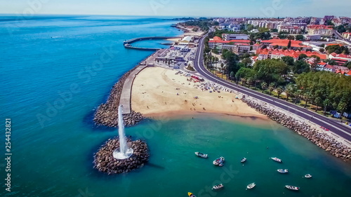 Vista Panorâmica da Vila de Paço de Arcos em Oeiras Portugal