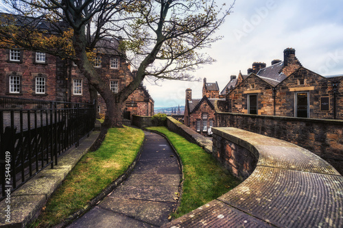 One corner in Edinburgh Castle