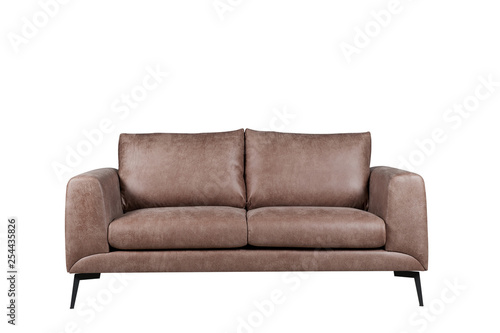 Isolated sofa