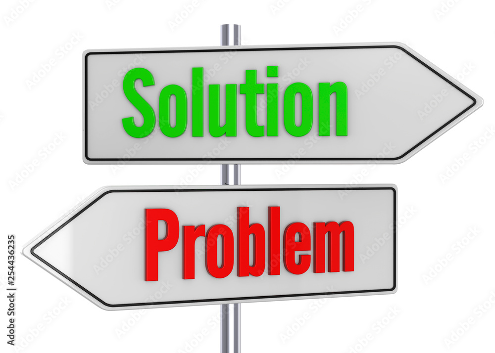 Problem and Solution Concept - 3D Problem and Solution Concept - 3D