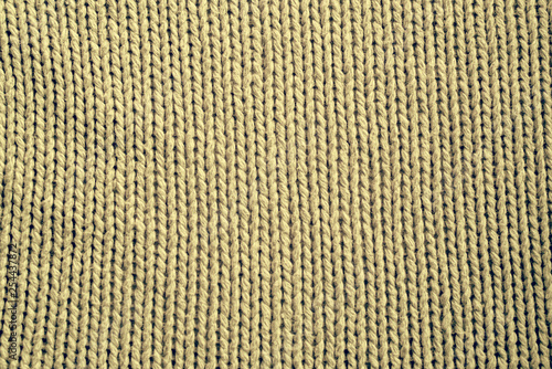 yellow knitting wool texture background