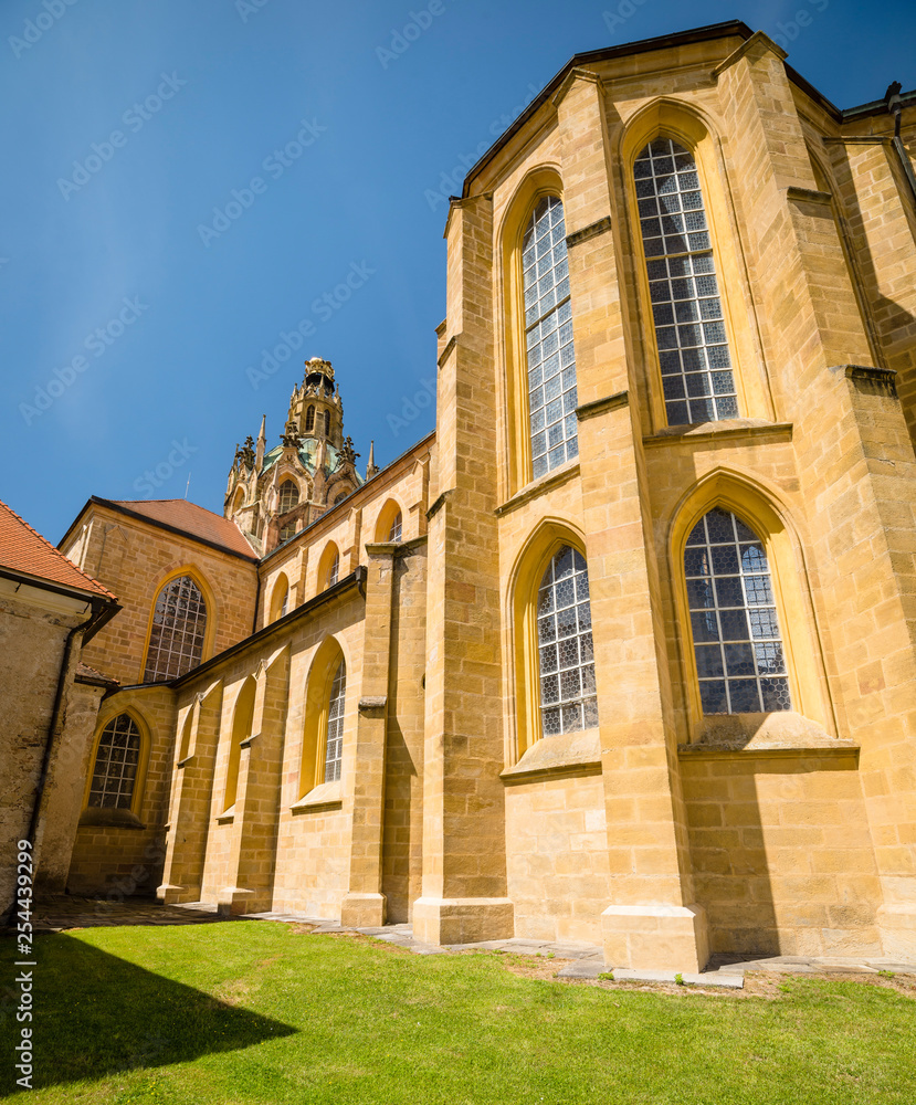 The Abbey of Kladruby is a large Benedictine monastery in Czech republic