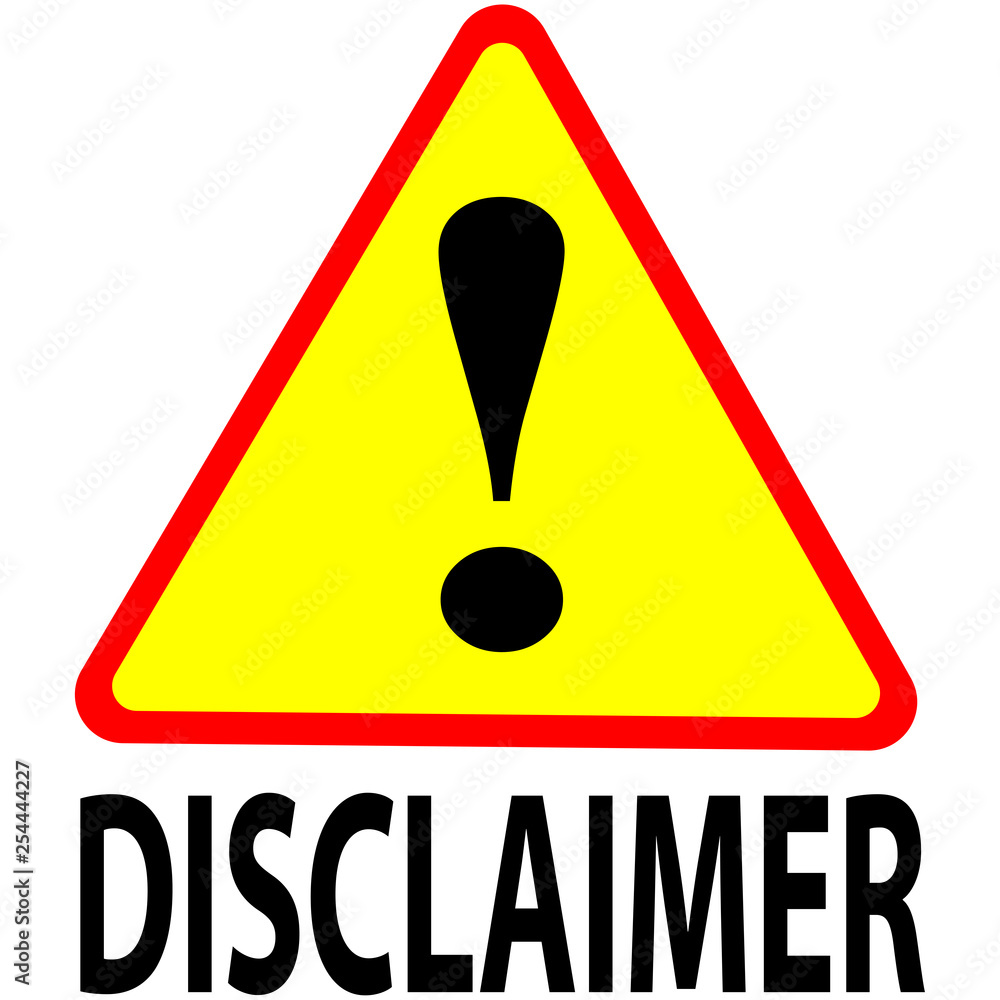 Triangular yellow warning sign with a red border with an exclamation mark and the text Triangular yellow warning sign with a red border with an exclamation mark and the text