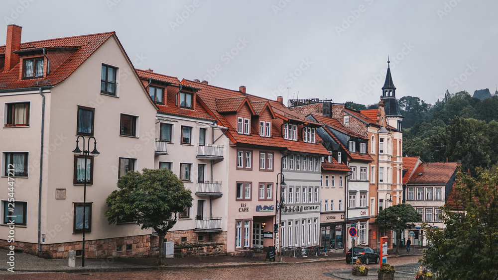 Houses in Eisenach Germany
