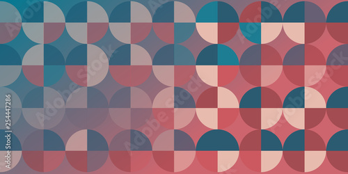 Wallpaper Mural Abstract pink and blue tiles background for parallax effect scrolling landing page Torontodigital.ca