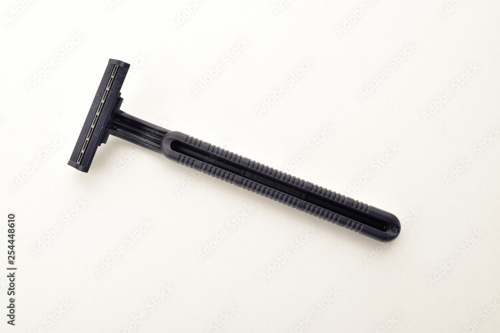 shaving razor on a white background shaving razor on a white background