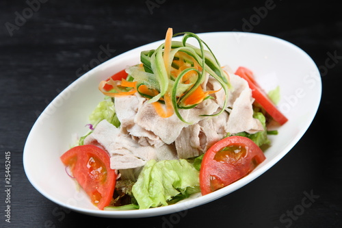 Pork Shabu-Shabu salad