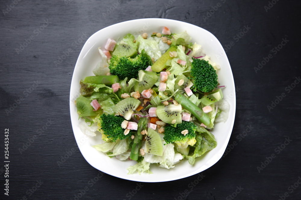 fresh green salad fresh green salad