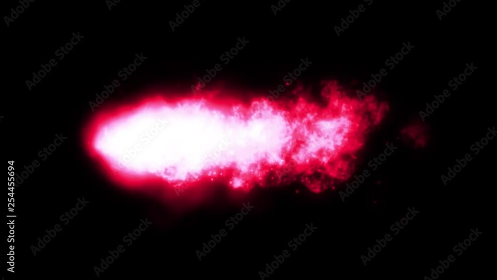 Shockwave Power Fire Meteor Loop/ Shockwave Power Fire Meteor Loop/ Animation of a powerful fire comet with speed explosion wave effect, fluid distortion and turbulence effects seamless looping