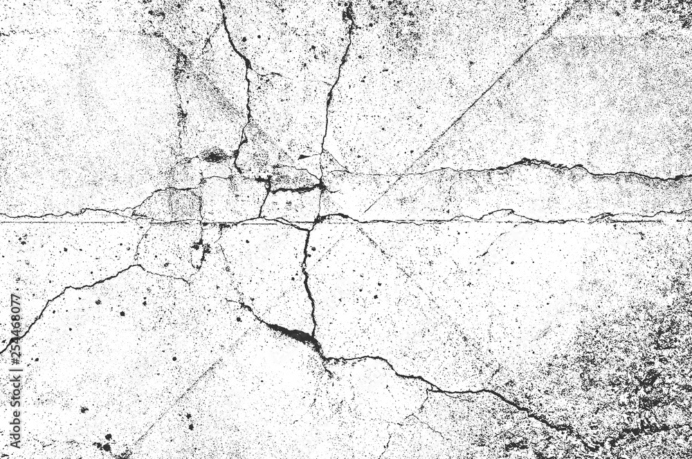 Obraz premium Distress old cracked concrete wall texture.